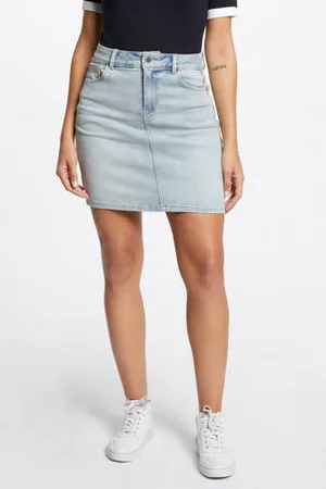 Morgan Spijkerrok denim