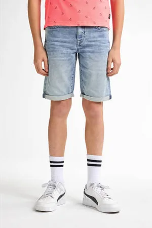 Petrol Industries Denim short light blue denim