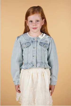 Le Chic Spijkerjas light blue denim