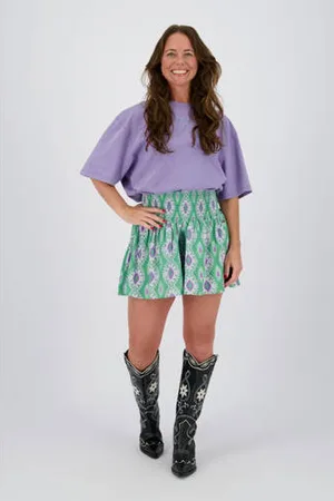 Raizzed Wide leg high waist casual short