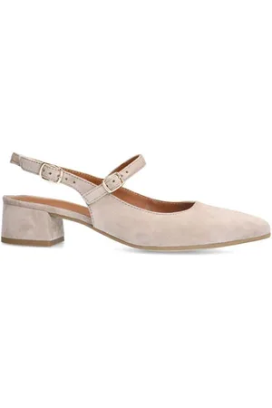 No Stress Suède slingback pumps