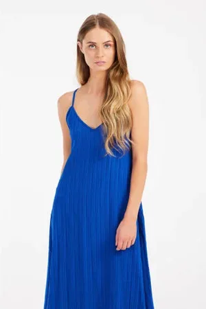 Protest Midi jurk blauw