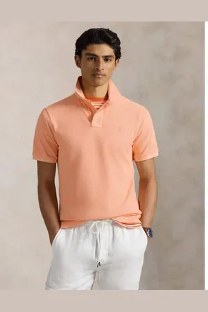 Ralph Lauren Slim polo zalm