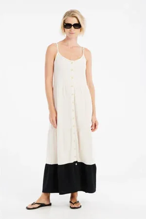 Protest Maxi jurk wit