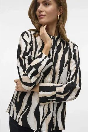 VERO MODA Blouse zwart