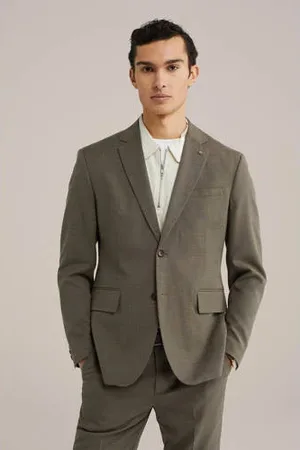 WE Fashion Colbert bruin