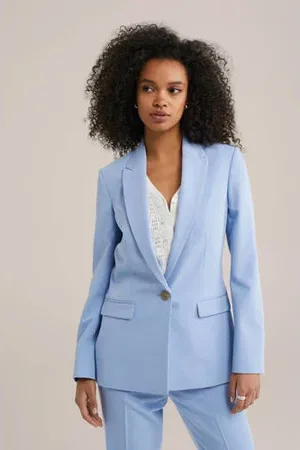 WE Fashion Getailleerde blazer lila