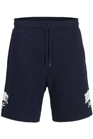 JACK & JONES JUNIOR sweatshort donkerblauw