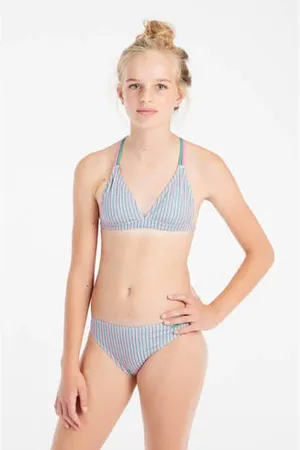 Protest Triangel bikini PRTTICA JR roze/groen