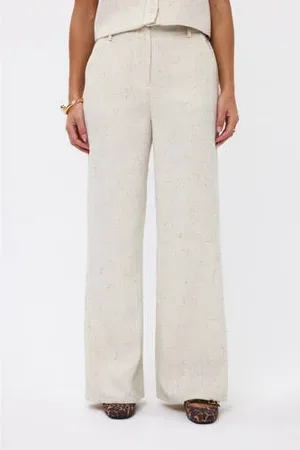 Ydence Wide leg regular waist pantalon