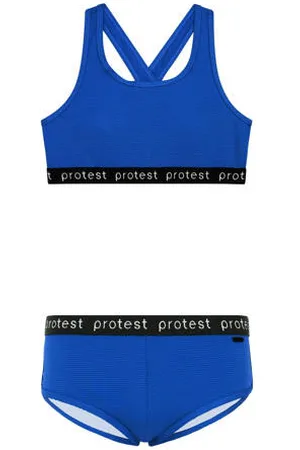 Protest Crop bikini PRTBEAU JR kobaltblauw
