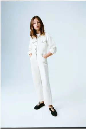 MANGO Jumpsuit beige