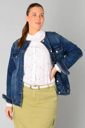 Yest Spijkerjas dark blue denim