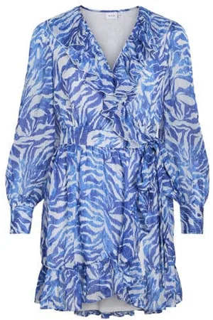 VILA Korte jurk blauw