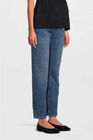 Love2wait Loose fit zwangerschapsjeans 021 stone wash
