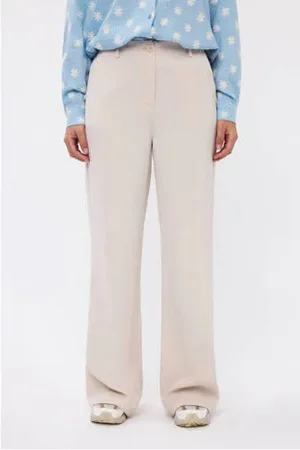 Ydence Wide leg regular waist tall pantalon