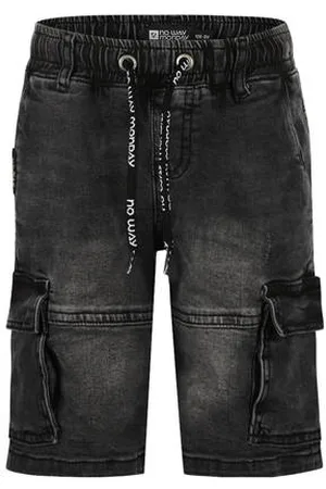 No Way Monday Denim short black denim
