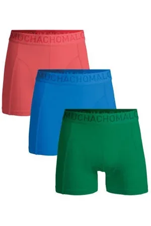 Muchachomalo Sportboxer Solid (set van 3)