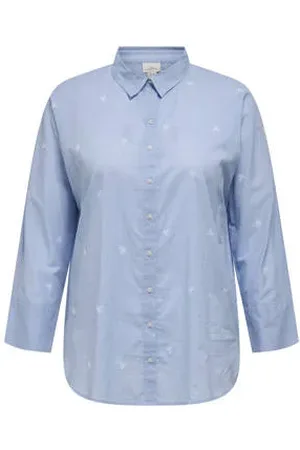 ONLY Blouse lichtblauw