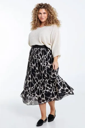 Paprika Midi rok strokenrok
