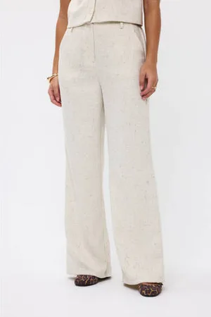 Ydence Wide leg regular waist tall pantalon