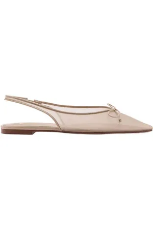 MANGO Slingback loafers lichtroze