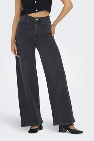 ONLY High waist wide leg jeans