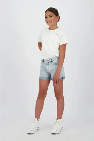 Raizzed Regular denim short light blue denim