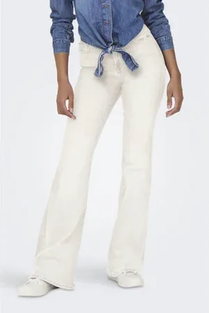 ONLY High waist flared jeans