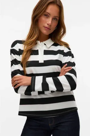 VERO MODA Longsleeve zwart