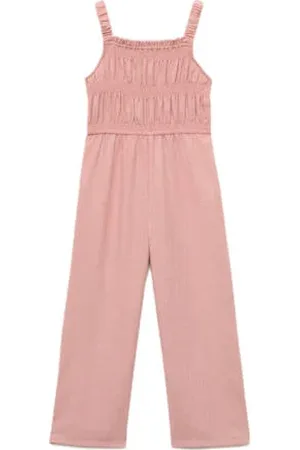 MANGO Jumpsuit lichtroze