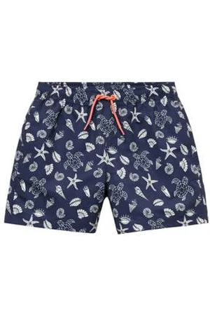 MANGO Zwemshort donkerblauw