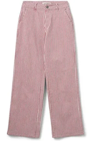 Sofie Schnoor High waist wide leg jeans rood