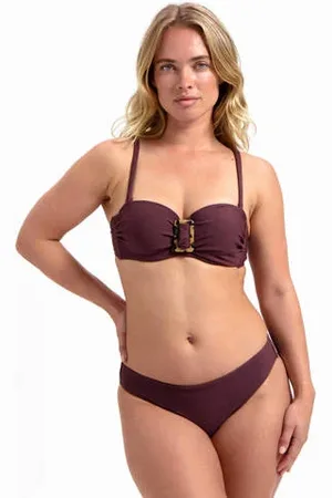 Cyell Voorgevormde strapless bandeau bikinitop
