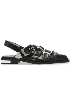 Steve Madden Leren slingback loafers