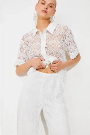 Suncoo Kanten blouse