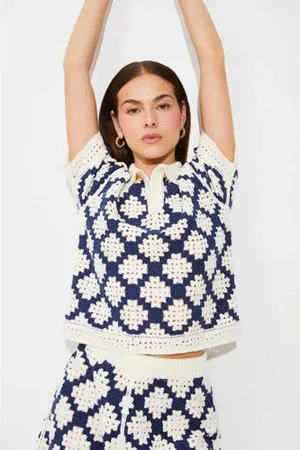Suncoo Crochet top