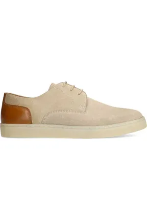 Manfield Suède sneakers beige