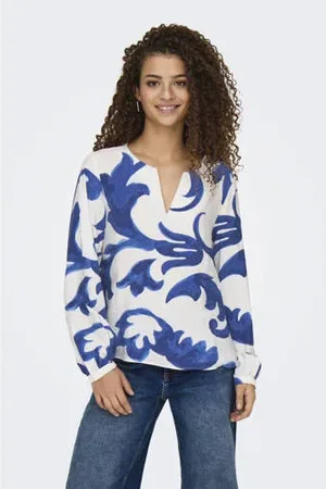 JDY Blousetop blauw