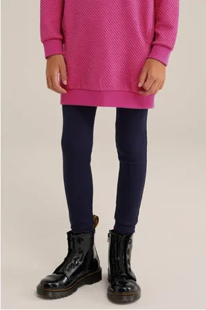 WE Fashion Slim legging blauw