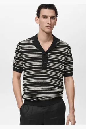 MANGO Regular polo gebreid