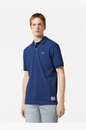 Scotch&Soda Regular polo donkerblauw