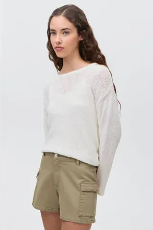 MANGO Denim short