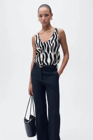 MANGO Top ecru
