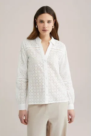WE Fashion Blouse wit broderie
