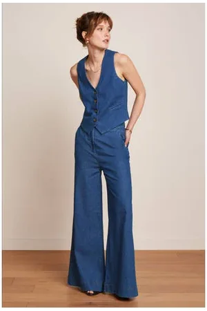 King Louie High waist wide leg jeans