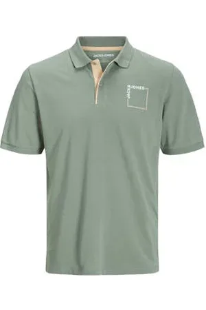 JACK & JONES Regular polo groen