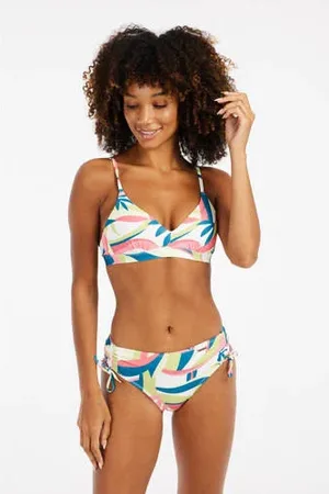 Protest Voorgevormde beugel bikinitop MIXADAIRS wit/roze/blauw
