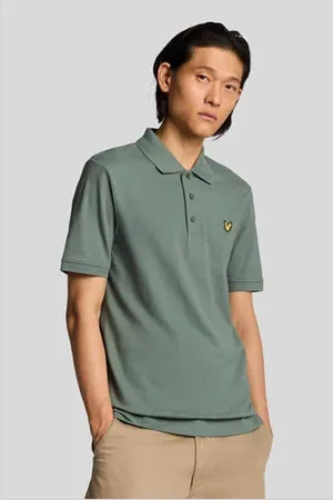 Lyle & Scott Regular polo groen