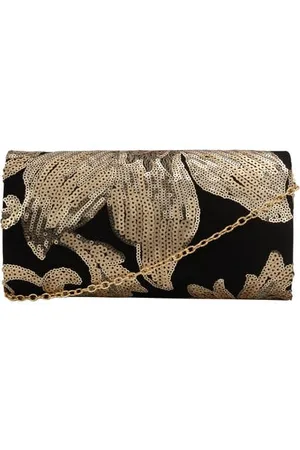 Bulaggi Clutch met pailletten Flower